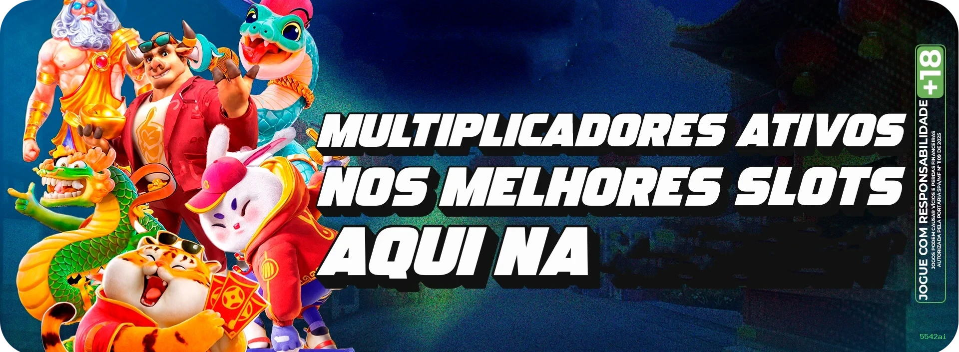 Slots online da 5542ai com jackpots progressivos
